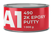 490 Epoxy Putty 2K шпатлевка 2К эпоксидная 1 кг + отвердитель 0,5 кг.