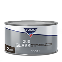 245.01800 SOLID 200 GLASS- (фасовка 1800 гр) наполнительная шпатлевка, усиленная стекловолокном
