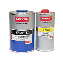 Лак NOVOL NOVAKRYL 2+1 HS автомобильный (комплект), уп.1л+0,5л-2200 р
