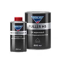 531.8021.01 SOLID PROF FULLER HS GREY (800+200 мл) - грунт-наполнитель 4+1, цвет: серый. - 1690 р.