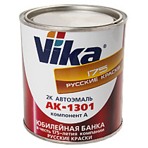 Шторм грей ГАЗ, Акриловая эмаль АК1301 Vika Вика, уп. 0,85 кг (шт.)