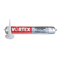Клей-герметик Vortex Normal PU для автостекол черный , уп. 600мл (шт.)