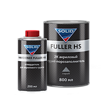 531.8023.03 SOLID PROF FULLER HS WHITE (800+200 мл) - грунт-наполнитель 4+1, цвет: белый  (в комп. с