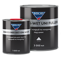 535.3010.3 SOLID PROF WET-ON-WET WHITE UNI FULLER (3000+1000мл.) - грунт мокрый по мокрому, белый